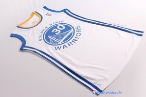 Maillot NBA Pas Cher Golden State Warriors Femme Stephen Curry 30 Blanc