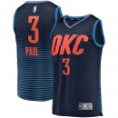 Oklahoma City Thunder Chris Paul Fanatics Branded Navy Fast Break Replica Player Jersey - Statement Edition