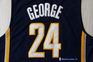 Maillot NBA Pas Cher Indiana Pacers Paul George 24 Bleu