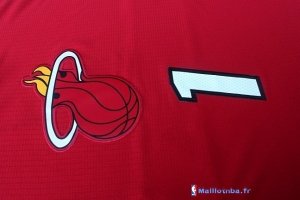 Maillot NBA Pas Cher Noël Miami Heat Chris 1 Rouge