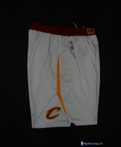 Pantalon NBA Pas Cher Cleveland Cavaliers Nike Blanc