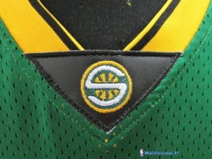 Maillot NBA Pas Cher Seattle Supersonics Kevin Durant 35 Vert