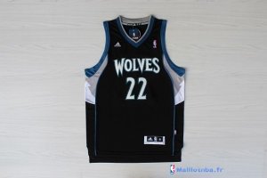 Maillot NBA Pas Cher Minnesota Timberwolves Andrew Wiggins 22 Noir