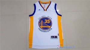 Maillot NBA Pas Cher Golden State Warriors Kevin Durant 35 Blanc