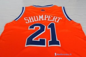 Maillot NBA Pas Cher Noël New York Knicks Shumpert 21 Orange