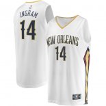 New Orleans Pelicans Brandon Ingram Fanatics Branded White Fast Break Replica Jersey - Association Edition