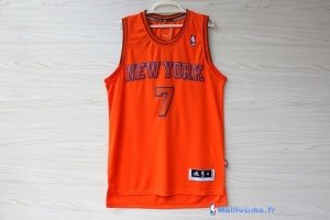 Maillot NBA Pas Cher New York Knicks Carmelo Anthony 7 Orange