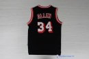 Maillot NBA Pas Cher Miami Heat Ray Allen 34 Retro Noir
