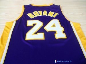 Maillot NBA Pas Cher Los Angeles Lakers Kobe Bryant 24 Pourpre