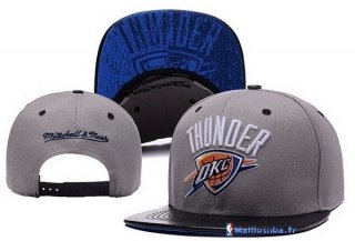 Bonnet NBA Oklahoma City 2016 Thunder Gris Noir