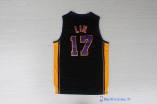 Maillot NBA Pas Cher Los Angeles Lakers Jeremy Lin 17 Noir