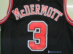 Maillot NBA Pas Cher Chicago Bulls Doug McDermott 3 Noir