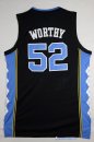 Maillot NCAA Pas Cher North Carolina James Worthy 52 Noir