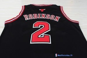 Maillot NBA Pas Cher Chicago Bulls Nate Robinson 2 Noir