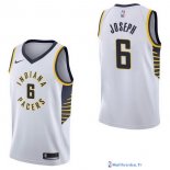 Maillot NBA Pas Cher Indiana Pacers Cory Joseph 6 Blanc Association 2017/18