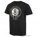 T-Shirt NBA Pas Cher Brooklyn Nets Noir 1