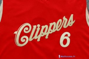 Maillot NBA Pas Cher Noël Los Angeles Clippers Jordan 6 Rouge