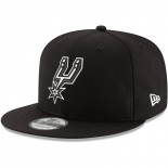 Bonnet NBA San Antonio Spurs New Era Black Logo 9FIFTY