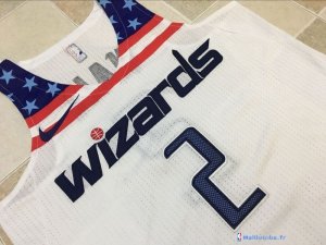 Maillot NBA Pas Cher Washington Wizards John Wall 2 Todo Blanc 2017/18