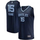 Memphis Grizzlies Brandon Clarke Fanatics Branded Navy Fast Break Replica Jersey - Icon Edition