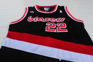 Maillot NBA Pas Cher Portland Trail Blazers Clyde Drexler 22 Noir