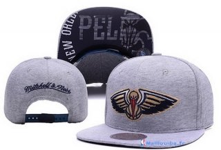 Bonnet NBA New Orleans Pelicans 2016 Gris