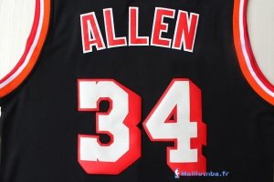Maillot NBA Pas Cher Miami Heat Ray Allen 34 Retro Noir