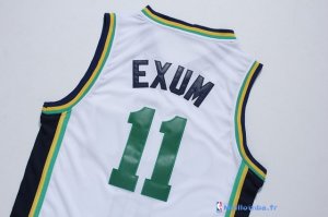 Maillot NBA Pas Cher Utah Jazz Dante Exum 11 Blanc