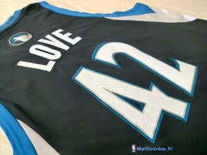 Maillot NBA Pas Cher Minnesota Timberwolves Kevin Love 42 Noir