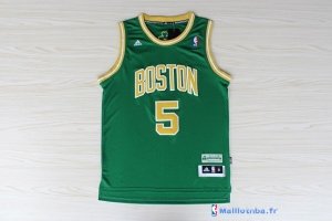 Maillot NBA Pas Cher Boston Celtics Kevin Garnett 5 Vert Or