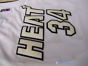 Maillot NBA Pas Cher Miami Heat Ray Allen 34 Blanc