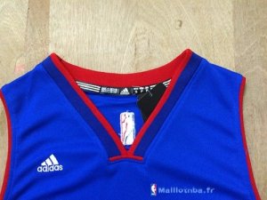 Maillot NBA Pas Cher Detroit Pistons Andre Drummond 0 Bleu