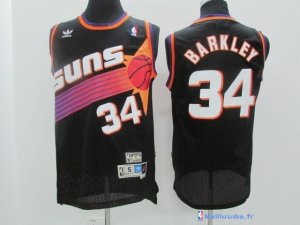 Maillot NBA Pas Cher Phoenix Suns Charles Barkley 34 Noir