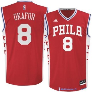 Maillot NBA Pas Cher Philadelphia Sixers Julius Erving 8 Rouge