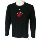 Maillot NBA Pas Cher Miami Heat ML Noir Rouge