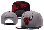 Bonnet NBA Chicago Bulls 2016 Gris 7