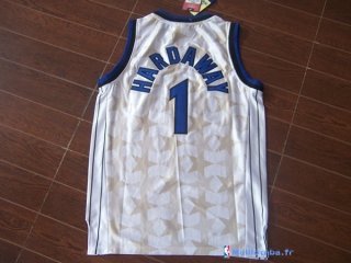 Maillot NBA Pas Cher Orlando Magic Anfernee Hardaway 1 Blanc Sombre