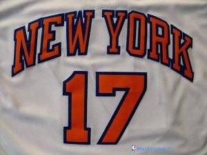 Maillot NBA Pas Cher New York Knicks Jeremy Lin 17 Blanc