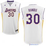 Maillot NBA Pas Cher Los Angeles Lakers Julius Randle 30 Blanc