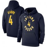 Indiana Pacers Victor Oladipo Nike Navy 2019/20 Name & Number Pullover Hoodie