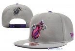 Bonnet NBA Miami Heat 2016 Gris Rose