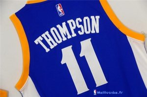 Maillot NBA Pas Cher Golden State Warriors 2016/2017 Klay Thompson 11 Bleu