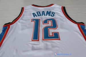 Maillot NBA Pas Cher Oklahoma City Thunder Steven Adams 12 Blanc