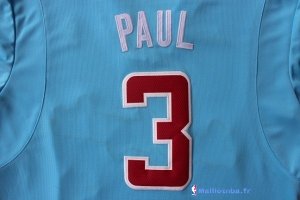 Maillot NBA Pas Cher Los Angeles Clippers Chris Paul 3 Bleu MC