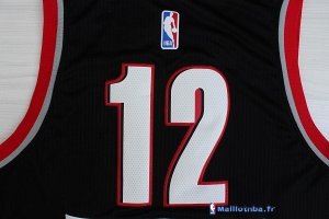 Maillot NBA Pas Cher Noël Portland Trail Blazers LaMarcus 12 Noir