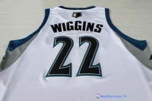 Maillot NBA Pas Cher Minnesota Timberwolves Andrew Wiggins 22 Blanc