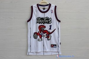 Maillot NBA Pas Cher Toronto Raptors Tracy McGrady 1 Retro Bleu