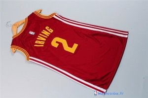 Maillot NBA Pas Cher Cleveland Cavaliers Femme Kyrie Irving 2 Rouge