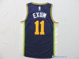 Maillot NBA Pas Cher Utah Jazz Junior Dante Exum 11 Bleu