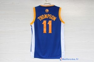 Maillot NBA Pas Cher Golden State Warriors Klay Thompson 11 Bleu